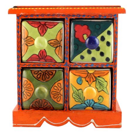Spice Box Masala Rack Container Gift Items 